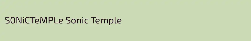 S0NiCTeMPLe Sonic Temple